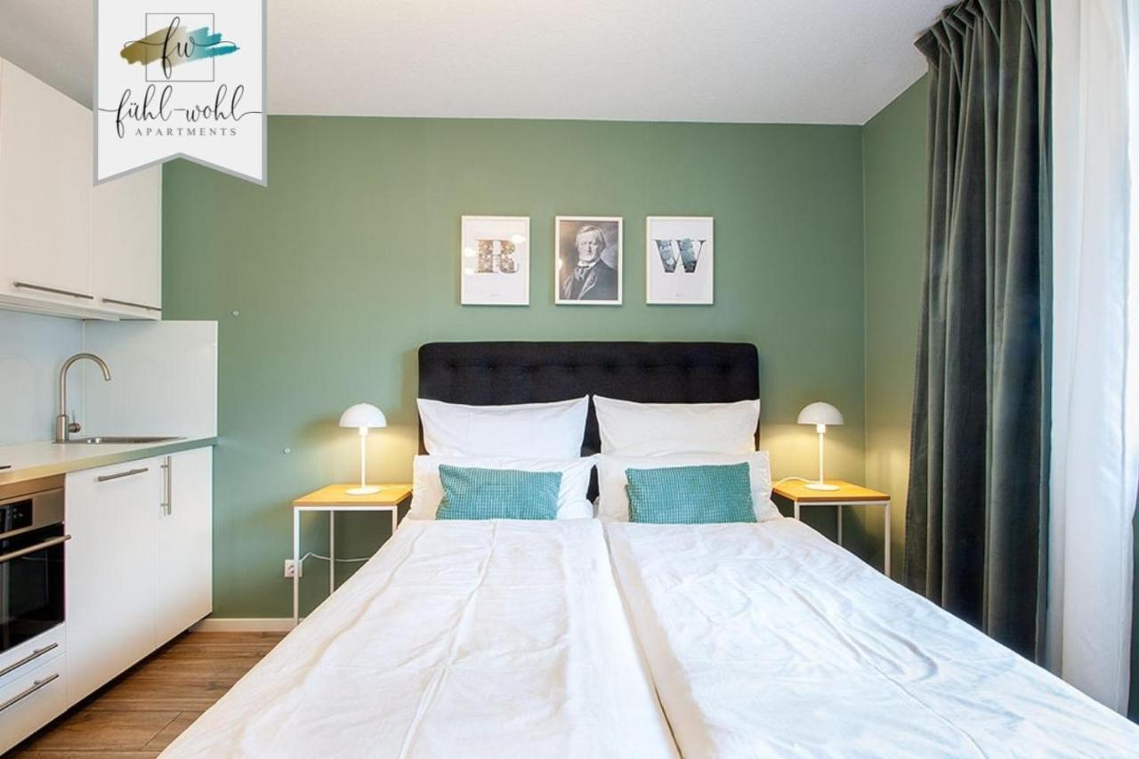 Apt Wahnfried Nr1 - Cityapartment Mit Kueche, Duschbad, Balkon, Parkplatz - Zentral Aber Ruhig Bayreuth Dış mekan fotoğraf