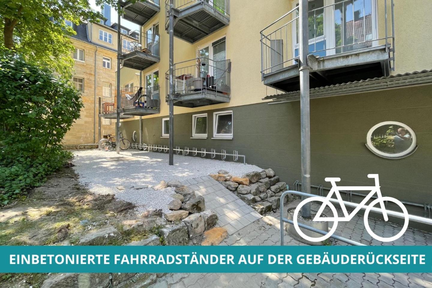 Apt Wahnfried Nr1 - Cityapartment Mit Kueche, Duschbad, Balkon, Parkplatz - Zentral Aber Ruhig Bayreuth Dış mekan fotoğraf
