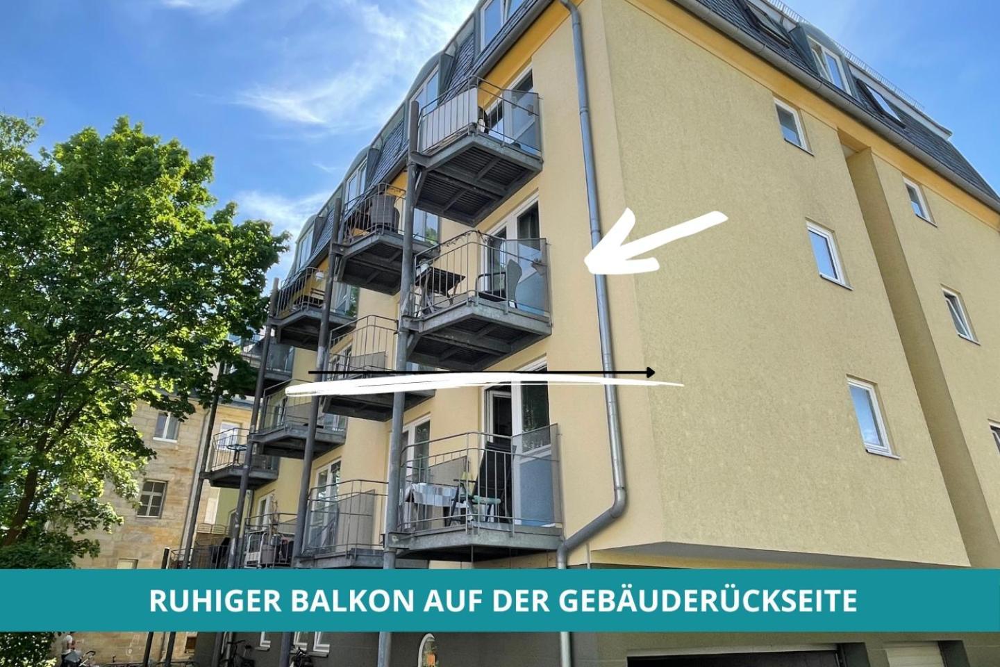 Apt Wahnfried Nr1 - Cityapartment Mit Kueche, Duschbad, Balkon, Parkplatz - Zentral Aber Ruhig Bayreuth Dış mekan fotoğraf