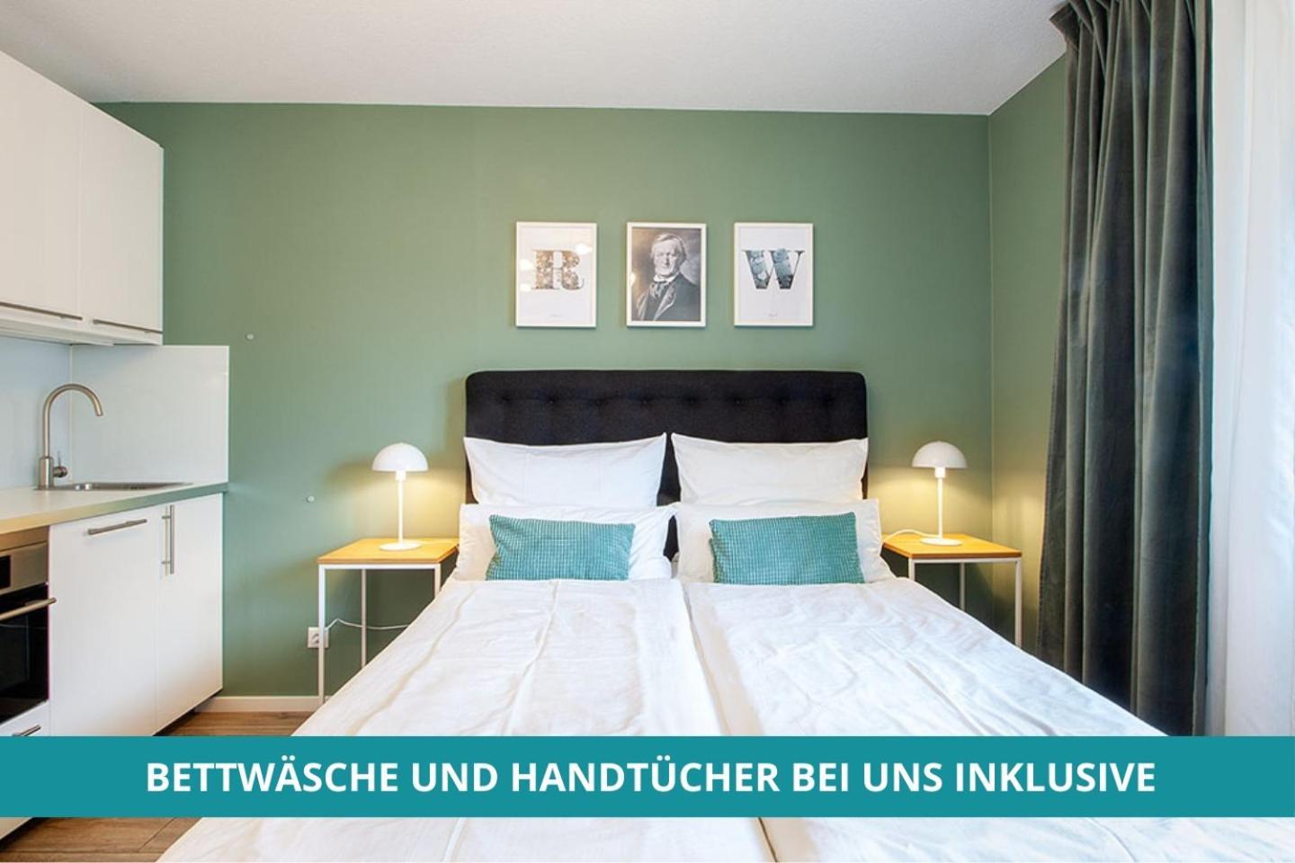 Apt Wahnfried Nr1 - Cityapartment Mit Kueche, Duschbad, Balkon, Parkplatz - Zentral Aber Ruhig Bayreuth Dış mekan fotoğraf