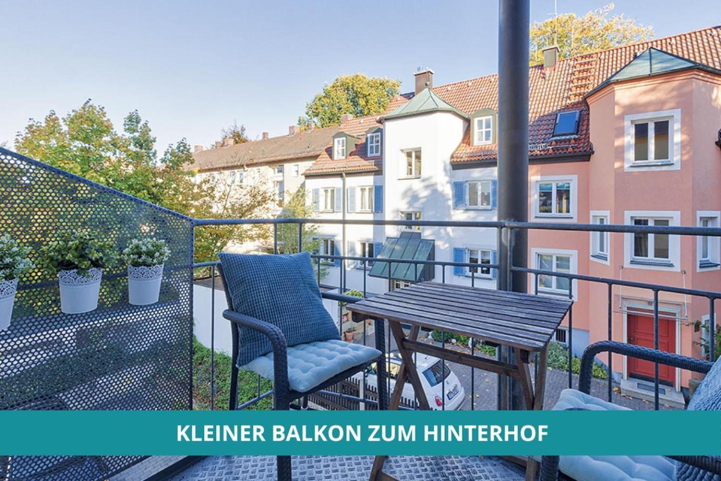 Apt Wahnfried Nr1 - Cityapartment Mit Kueche, Duschbad, Balkon, Parkplatz - Zentral Aber Ruhig Bayreuth Dış mekan fotoğraf