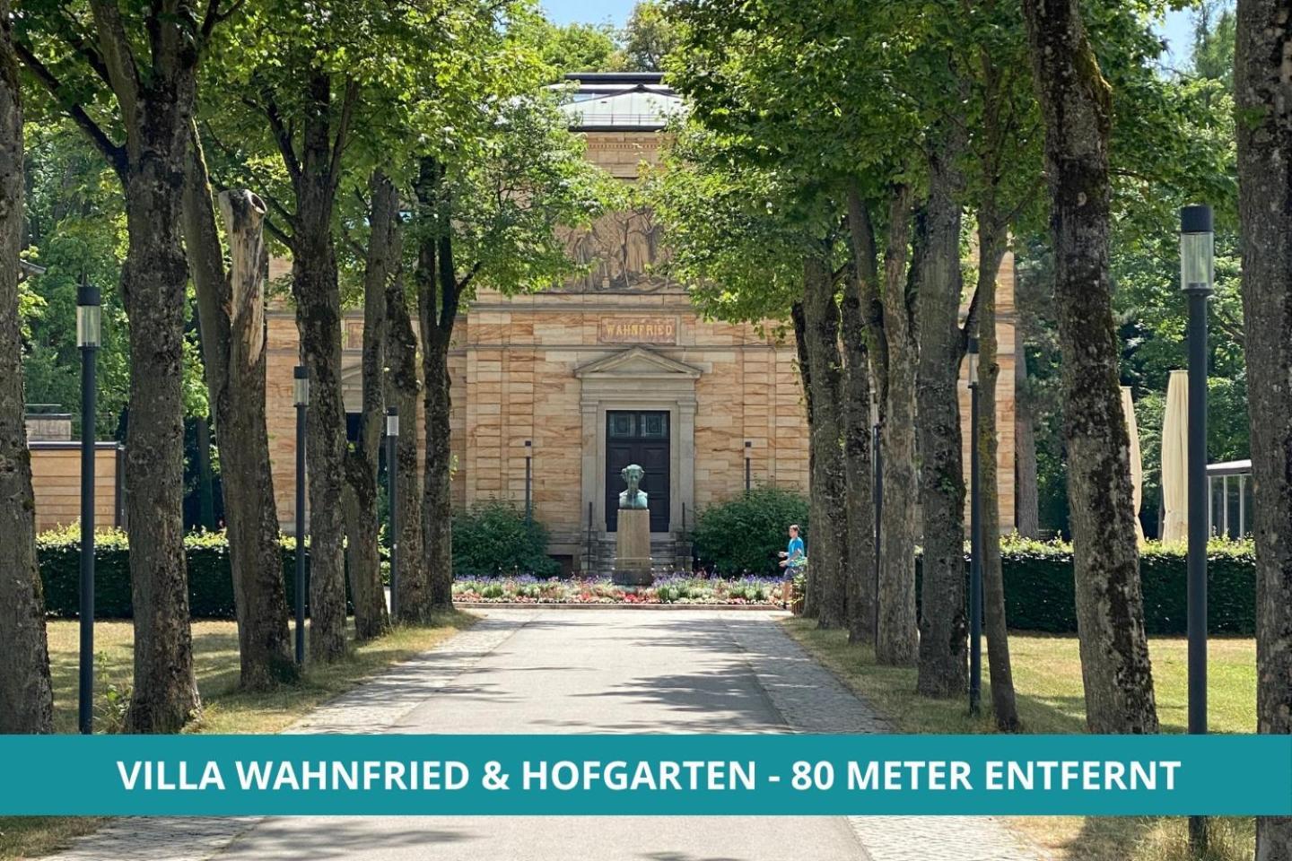 Apt Wahnfried Nr1 - Cityapartment Mit Kueche, Duschbad, Balkon, Parkplatz - Zentral Aber Ruhig Bayreuth Dış mekan fotoğraf